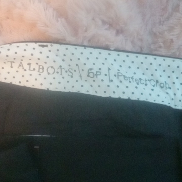 Talbot's pants 6p Style perfect crop...perfect condition - Picture 1 of 4